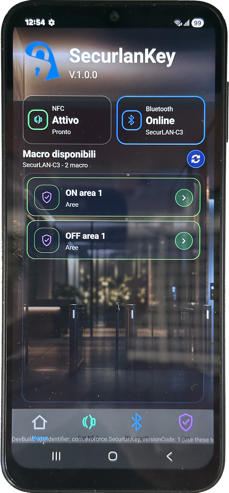 SecurLAN Key macro